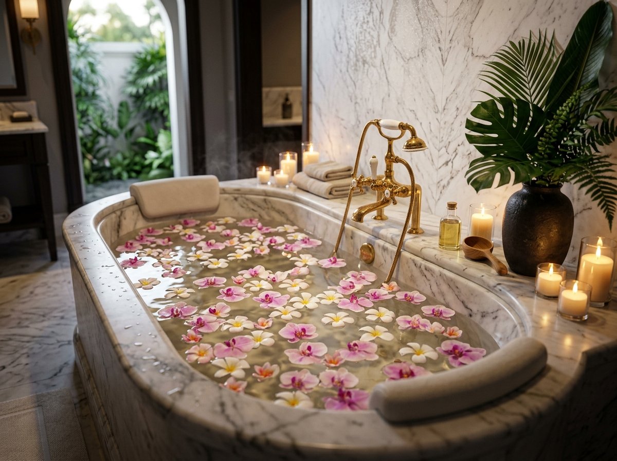 Warm Floral Bath